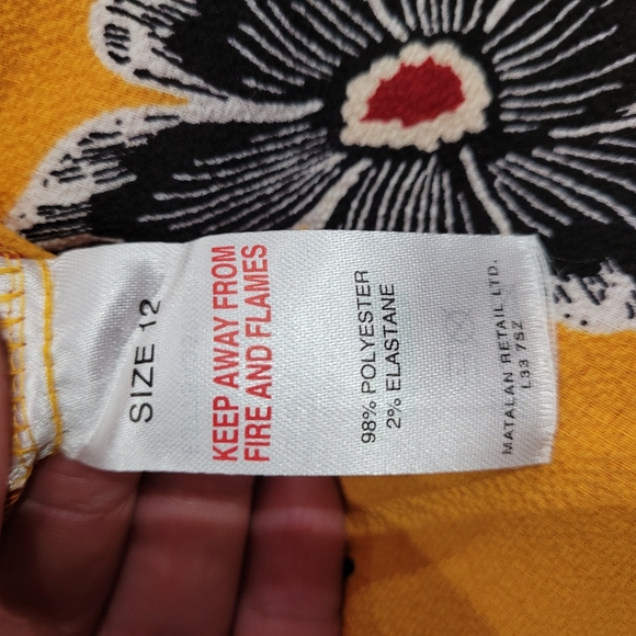 Chiffon wide leg flaural flower pants 🌼 - Picture 8 of 12